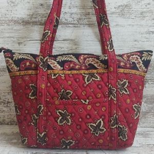 Like New Vntg Vera Bradley Red Coin Tote